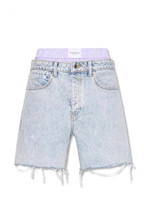 Light blue Boxer shorts Alexander Wang